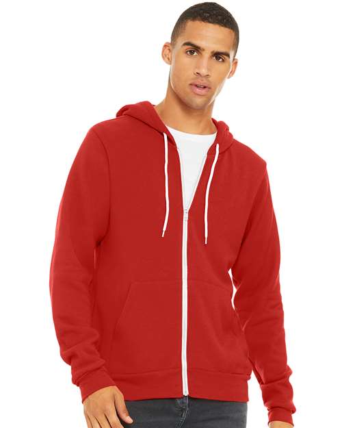 Load image into Gallery viewer, Unisex Sponge Fleece Full-Zip Hoodie Sweatshirt — product photo 38