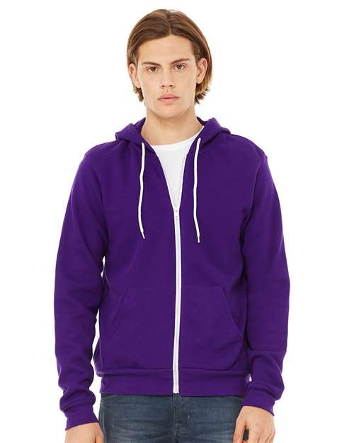 Load image into Gallery viewer, Unisex Sponge Fleece Full-Zip Hoodie Sweatshirt — product photo 44