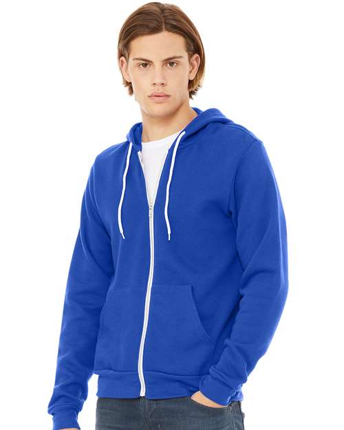 Load image into Gallery viewer, Unisex Sponge Fleece Full-Zip Hoodie Sweatshirt — product photo 45