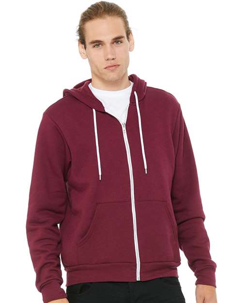 Load image into Gallery viewer, Unisex Sponge Fleece Full-Zip Hoodie Sweatshirt — product photo 32