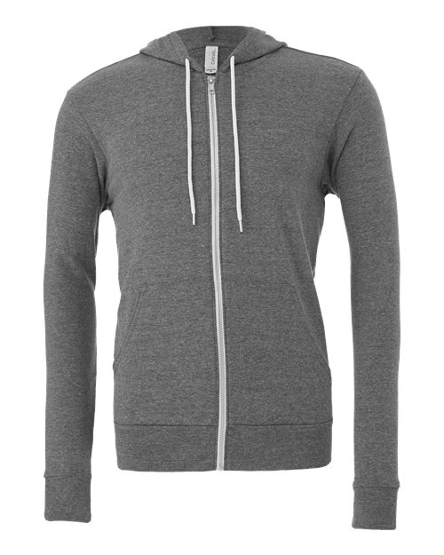 Load image into Gallery viewer, Unisex Sponge Fleece Full-Zip Hoodie Sweatshirt — product photo 11