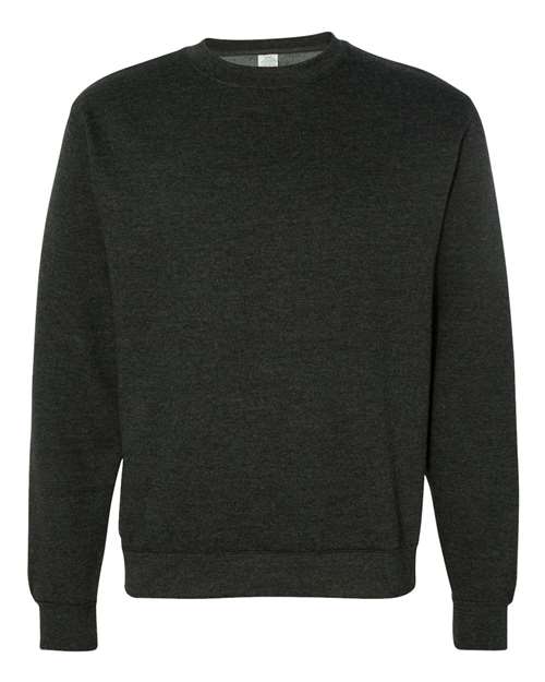 Load image into Gallery viewer, Unisex Midweight Crewneck Sweatshirt - Charcoal Heather