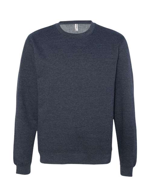 Load image into Gallery viewer, Unisex Midweight Crewneck Sweatshirt - Classic Navy Heather