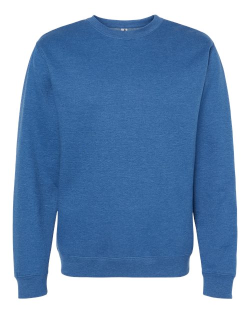Load image into Gallery viewer, Unisex Midweight Crewneck Sweatshirt - Royal Heather