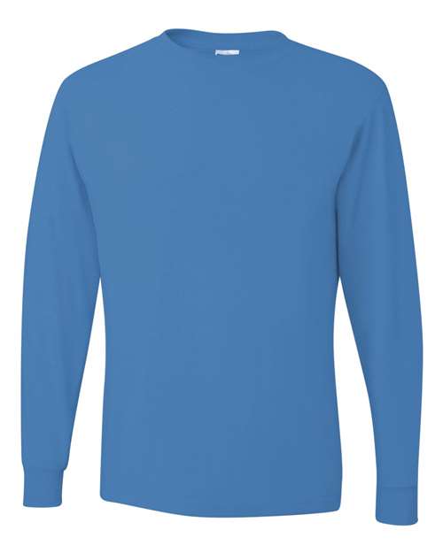 Load image into Gallery viewer, Unisex Dri-Power® Long Sleeve 50/50 T-Shirt - Columbia Blue