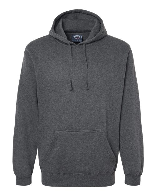 Load image into Gallery viewer, J. America 8815 Men's Tailgate Hooded Sweatshirt - Charcoal Heather