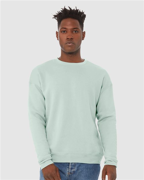Load image into Gallery viewer, Unisex Sponge Fleece Drop Shoulder Crewneck Sweatshirt — blank sweatshirt for DTF printing