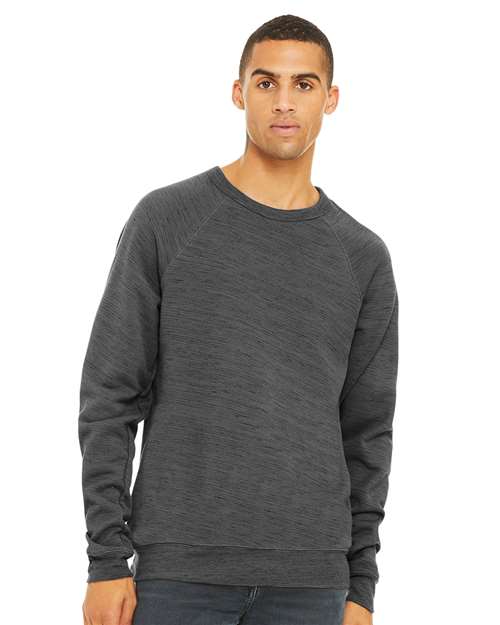 Load image into Gallery viewer, Unisex Sponge Fleece Raglan Crewneck Sweatshirt — product photo 14