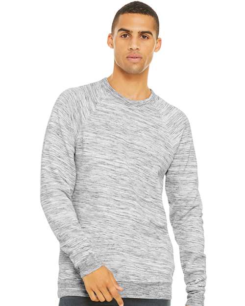 Load image into Gallery viewer, Unisex Sponge Fleece Raglan Crewneck Sweatshirt — product photo 32