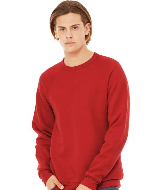 Load image into Gallery viewer, Unisex Sponge Fleece Raglan Crewneck Sweatshirt — product photo 41