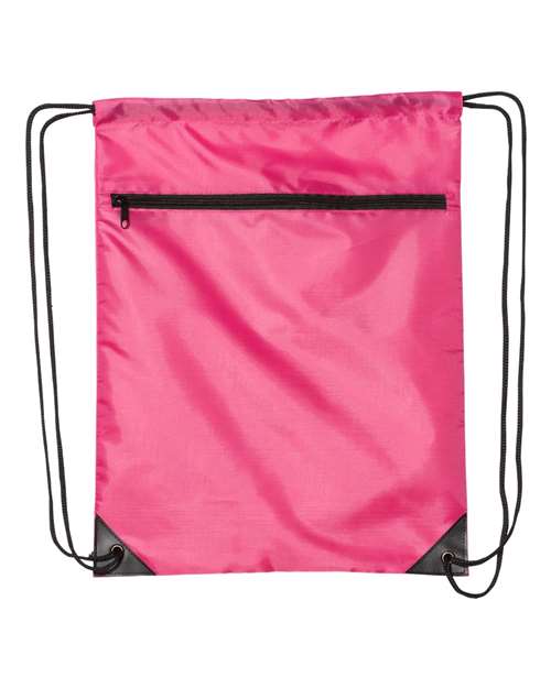 Load image into Gallery viewer, Liberty Bags 8888 Zippered Drawstring Backpack