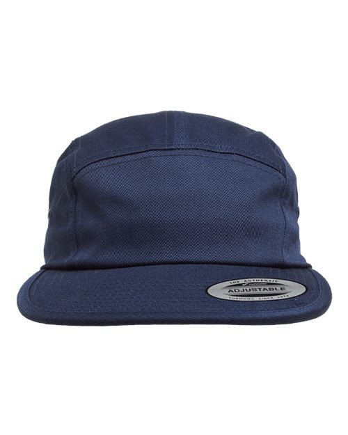 Load image into Gallery viewer, YP Classics 7005 Classic Jockey Flat Bill Cap - Navy