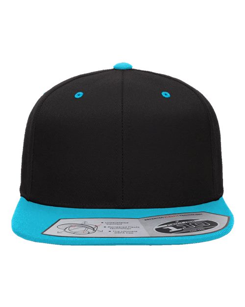 Load image into Gallery viewer, Flexfit 110F 110® Snapback Cap - Black/ Teal