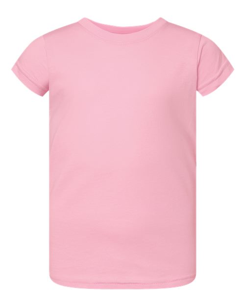 Load image into Gallery viewer, Toddler Girls Fine Jersey Tee - Pink