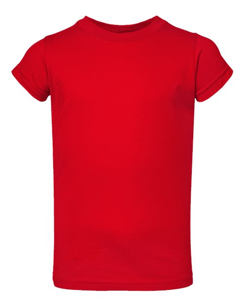 Load image into Gallery viewer, Toddler Girls Fine Jersey Tee - Red