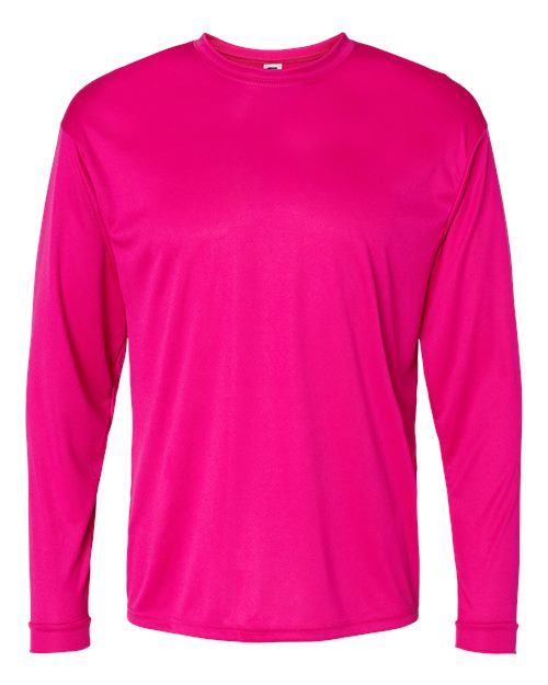 Load image into Gallery viewer, C2 Sport 5104 Unisex Performance Long Sleeve T-Shirt - Hot Pink