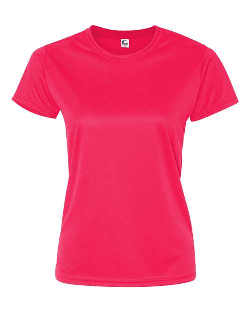 Load image into Gallery viewer, C2 Sport 5600 Women’s Performance T-Shirt - Hot Coral