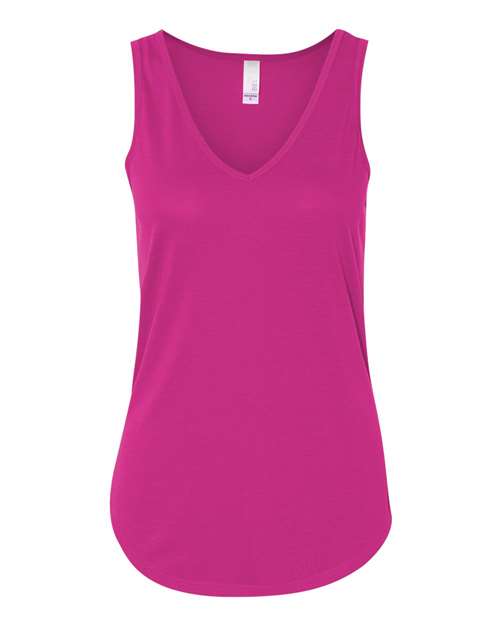 Load image into Gallery viewer, Women's Flowy V-Neck Tank — product photo 1