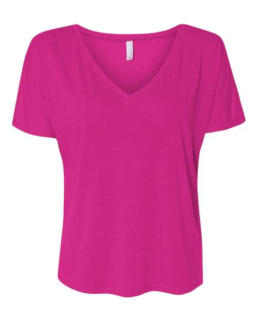 Load image into Gallery viewer, Women’s Slouchy V-Neck Tee — product photo 2
