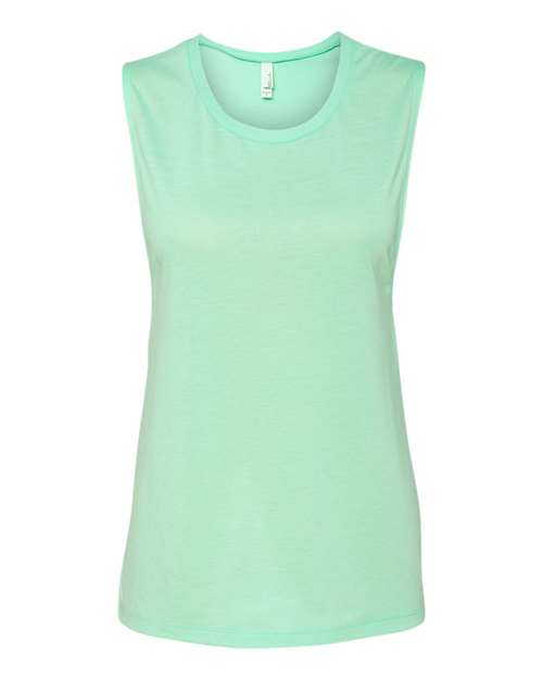 Load image into Gallery viewer, Women's Flowy Scoop Muscle Tank — product photo 21