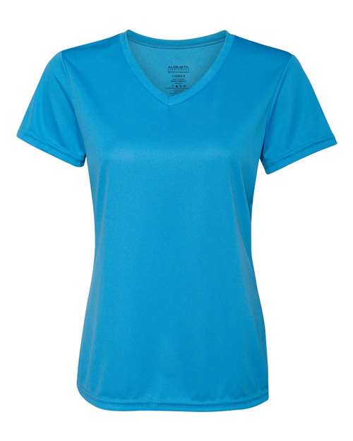 Load image into Gallery viewer, Augusta Sportswear 1790 Women's Nexgen Performance V-Neck T-Shirt - Power Blue