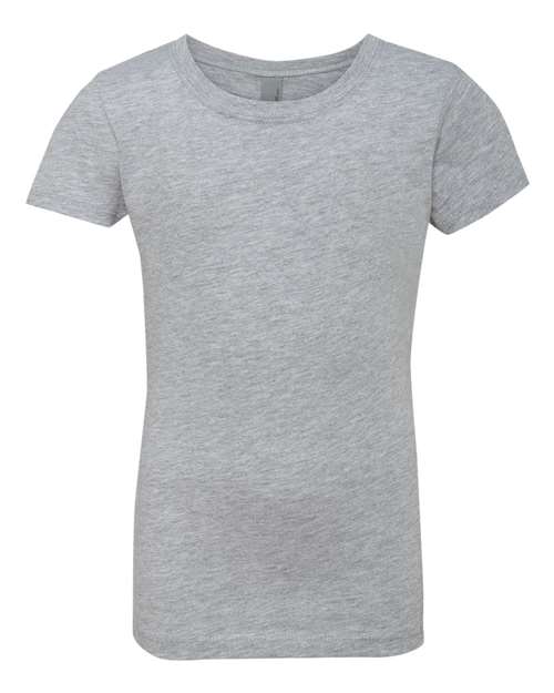 Load image into Gallery viewer, Girls’ Cotton Princess T-Shirt - Heather Grey