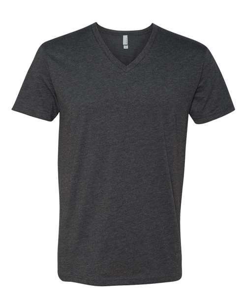 Load image into Gallery viewer, Unisex CVC V-Neck T-Shirt - Charcoal