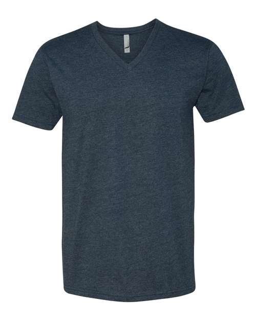 Load image into Gallery viewer, Unisex CVC V-Neck T-Shirt - Midnight Navy