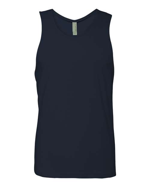 Load image into Gallery viewer, Unisex Cotton Tank - Midnight Navy