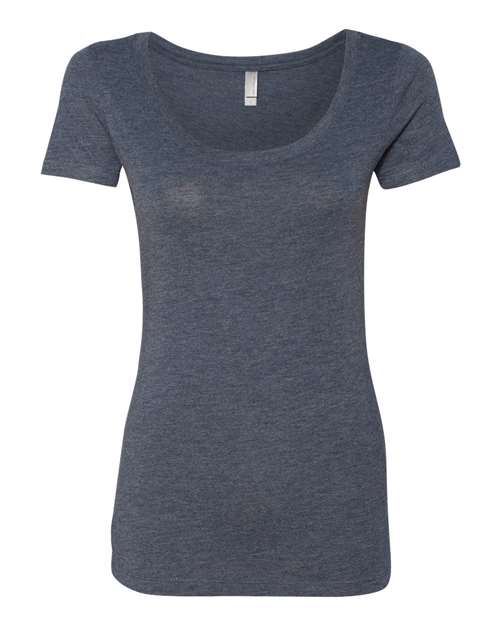 Load image into Gallery viewer, Women’s Triblend Scoop Neck T-Shirt - Vintage Navy