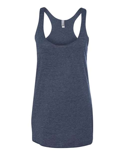 Load image into Gallery viewer, Women’s Triblend Racerback Tank - Vintage Navy