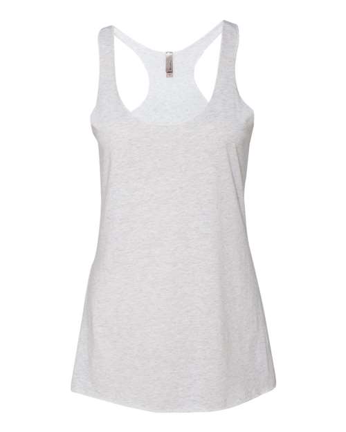 Load image into Gallery viewer, Women’s Triblend Racerback Tank - Heather White
