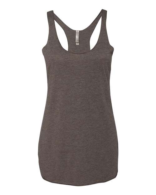 Load image into Gallery viewer, Women’s Triblend Racerback Tank - Macchiato
