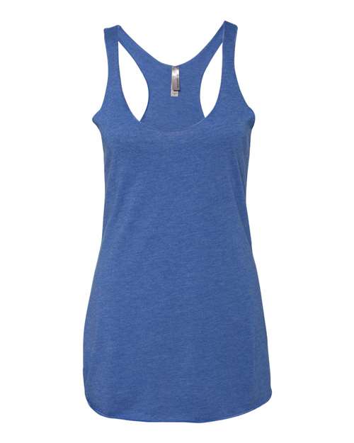 Load image into Gallery viewer, Women’s Triblend Racerback Tank - Vintage Royal