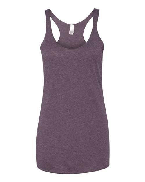 Load image into Gallery viewer, Women’s Triblend Racerback Tank - Vintage Purple
