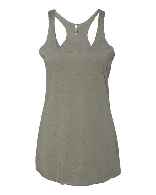 Load image into Gallery viewer, Women’s Triblend Racerback Tank - Venetian Grey