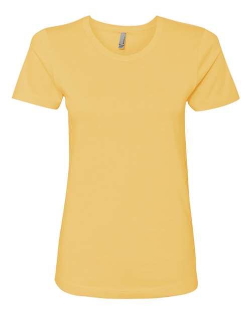 Load image into Gallery viewer, Women’s Cotton T-Shirt - Banana Cream