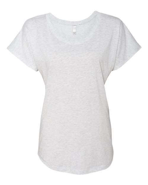 Load image into Gallery viewer, Women’s Triblend Dolman T-Shirt - Heather White