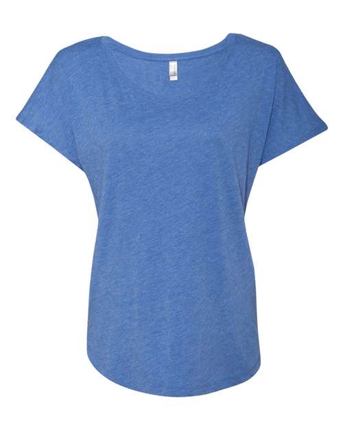 Load image into Gallery viewer, Women’s Triblend Dolman T-Shirt - Vintage Royal