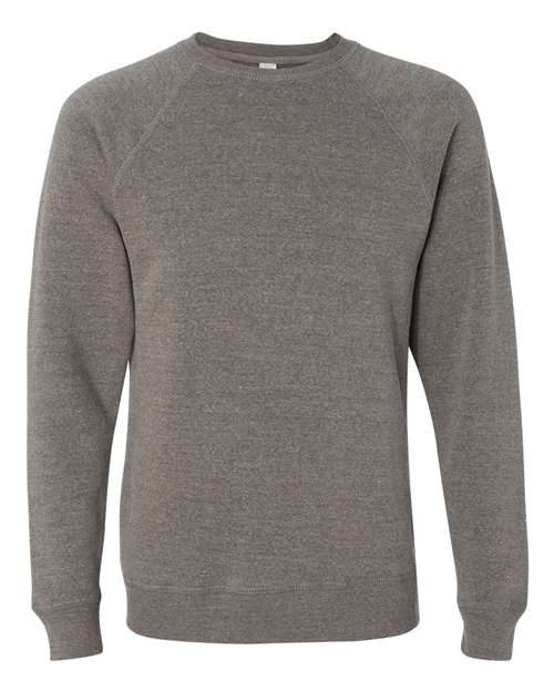 Load image into Gallery viewer, Unisex Special Blend Raglan Crewneck Sweatshirt - Nickel
