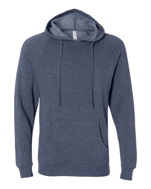 Load image into Gallery viewer, Unisex Special Blend Raglan Hooded Sweatshirt - Midnight Navy