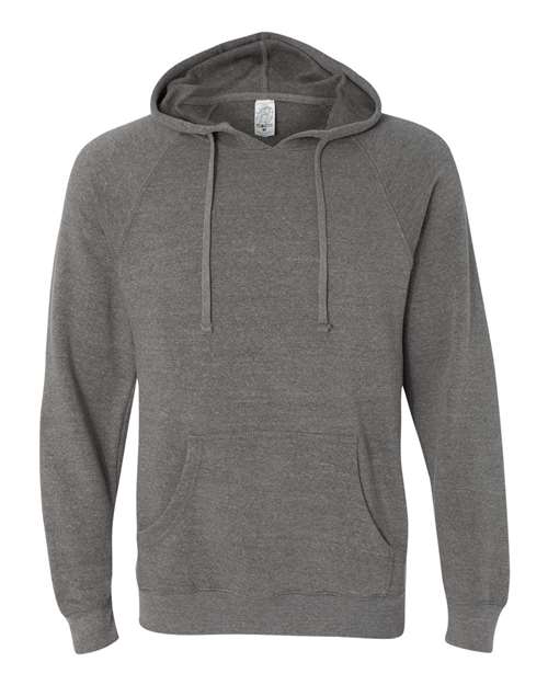 Load image into Gallery viewer, Unisex Special Blend Raglan Hooded Sweatshirt - Nickel