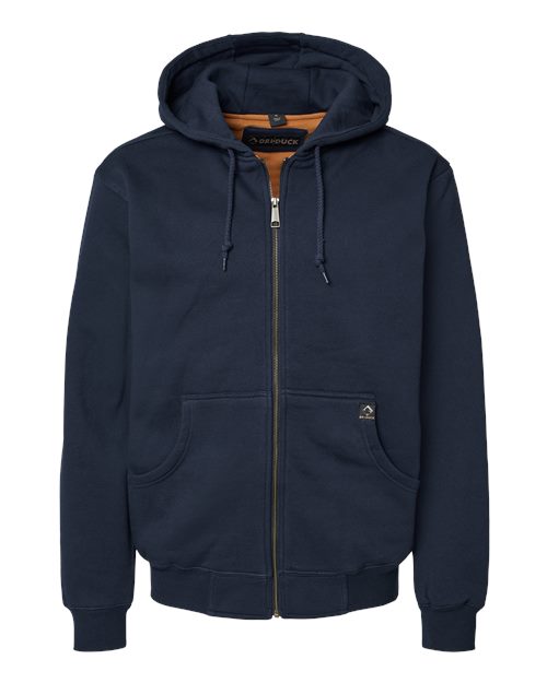 Load image into Gallery viewer, DRI DUCK 7033 Men's Crossfire Heavyweight Power Fleece Hooded Jacket with Thermal Lining - Navy