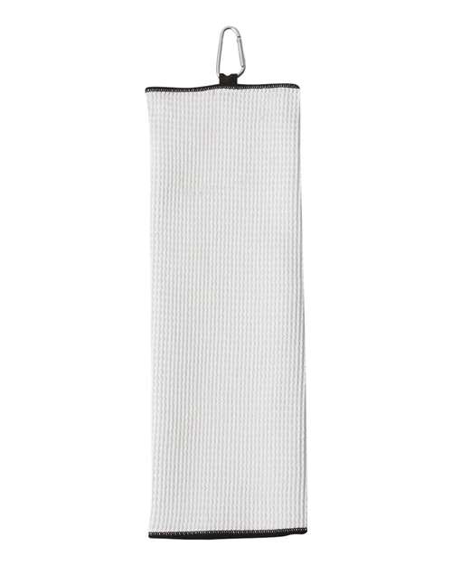 Load image into Gallery viewer, Carmel Towel Company C1717MTC Fairway Golf Towel - White