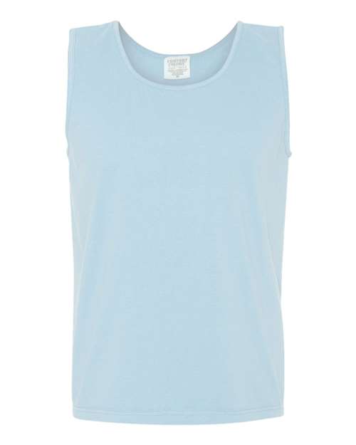 Load image into Gallery viewer, Unisex Garment-Dyed Heavyweight Tank Top - Chambray
