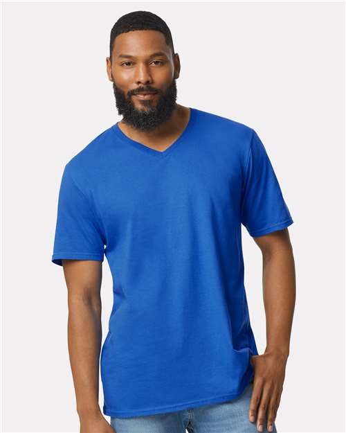 Load image into Gallery viewer, Unisex Softstyle® V-Neck T-Shirt — product photo 8