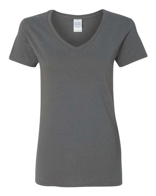 Load image into Gallery viewer, Women's Heavy Cotton™ V-Neck T-Shirt — product photo 3