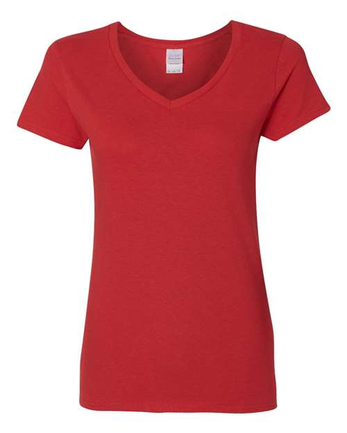 Load image into Gallery viewer, Women's Heavy Cotton™ V-Neck T-Shirt — product photo 10