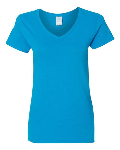 Load image into Gallery viewer, Women's Heavy Cotton™ V-Neck T-Shirt — product photo 12