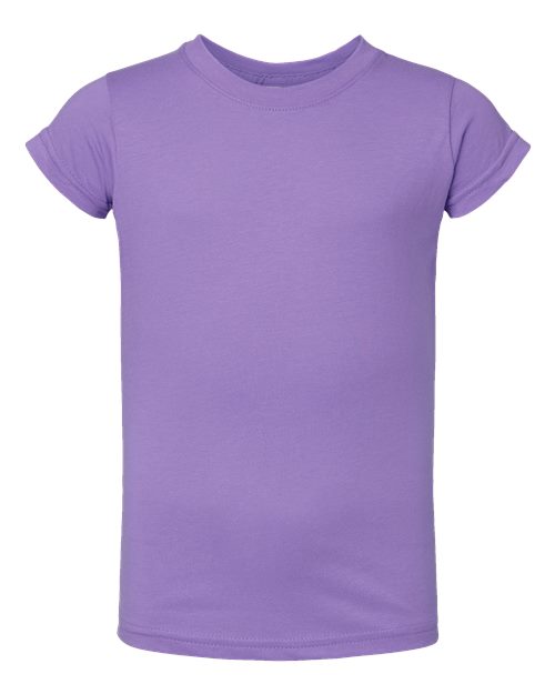 Load image into Gallery viewer, Toddler Girls Fine Jersey Tee - Lavender